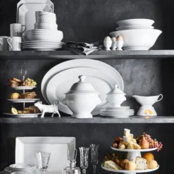 Pillivuyt Porcelain Cake Stands -TABLETOP BAR STORE pillivuyt porcelain cake stand 202240 0033 pillivuyt porcelain gravy boat with warming base z