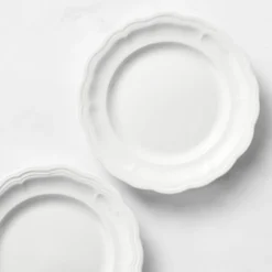 Pillivuyt Queen Anne Salad Plate -TABLETOP BAR STORE pillivuyt queen anne porcelain salad plate 202230 0240 pillivuyt queen anne porcelain salad plates 2 z