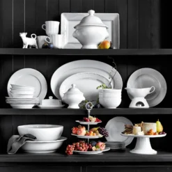 Apilco Cow Milk Jug -TABLETOP BAR STORE porcelain cow creamer 202240 0053 pillivuyt eclectique porcelain serving bowl z