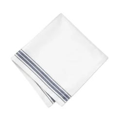 Open Kitchen by Williams Sonoma Restaurant Stripe Napkins, Set of 4 - Blue
