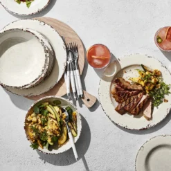 Rustic® Outdoor Melamine Bowls -TABLETOP BAR STORE rustic melamine individual bowls 202230 0095 rustic outdoor melamine bowls z