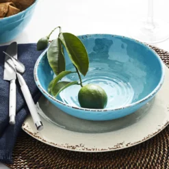 Rustic® Outdoor Melamine Bowls -TABLETOP BAR STORE rustic melamine individual bowls 202235 0001 modern bistro flatware sets z