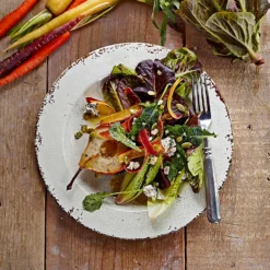 Rustic® Outdoor Melamine Salad Plates -TABLETOP BAR STORE rustic melamine salad plates 202240 0025 rustic outdoor melamine salad plates z