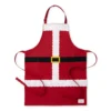 Santa Adult Apron -TABLETOP BAR STORE santa adult apron 202214 0382 img23z