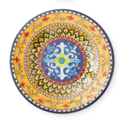 Sicily Outdoor Melamine Salad Plates, Mixed -TABLETOP BAR STORE sicily melamine salad plates set of 4 mixed 202237 0015 sicily outdoor melamine salad plates mixed z