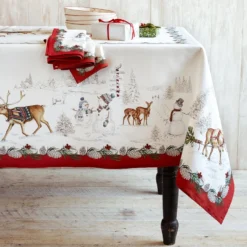 Snowman Napkins, Set of 4 14 Snowman Napkins, Set of 4 -TABLETOP BAR STORE snowman napkins 202214 0029 snowman napkins set of 4 z