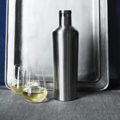 Williams Sonoma Estate Stemless White Wine Glass -TABLETOP BAR STORE sonoma estate stemless white wine glass 202240 0051 williams sonoma estate stemless white wine glasses z