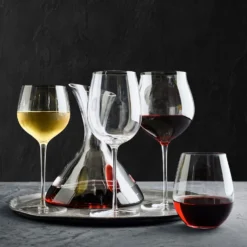 Williams Sonoma Decanter -TABLETOP BAR STORE sonoma wine decanter 202240 0076 williams sonoma reserve stemless pinot noir wine glasses z