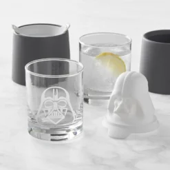 Star Wars™ Darth Vader Etched Glasses & Ice Moulds Set