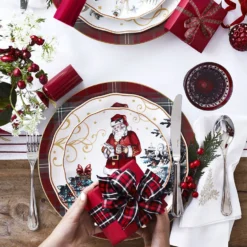 Classic Tartan Dinnerware Collection -TABLETOP BAR STORE tartan dinnerware collection 202240 0042 classic tartan dinnerware collection z