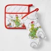 The Grinch™ Oven Mitt & Potholder Set -TABLETOP BAR STORE the grinch oven mitt and potholder set 202235 0015 img89z