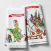 The Grinch™ Tea Towels, Set of 2 -TABLETOP BAR STORE the grinch towels 202235 0007 img31z