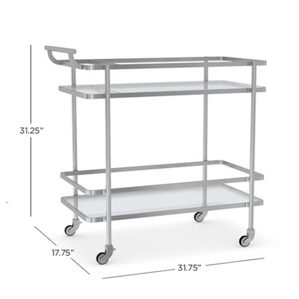 Truman Bar Cart - Antique Brass 14 Truman Bar Cart - Antique Brass - Image 12