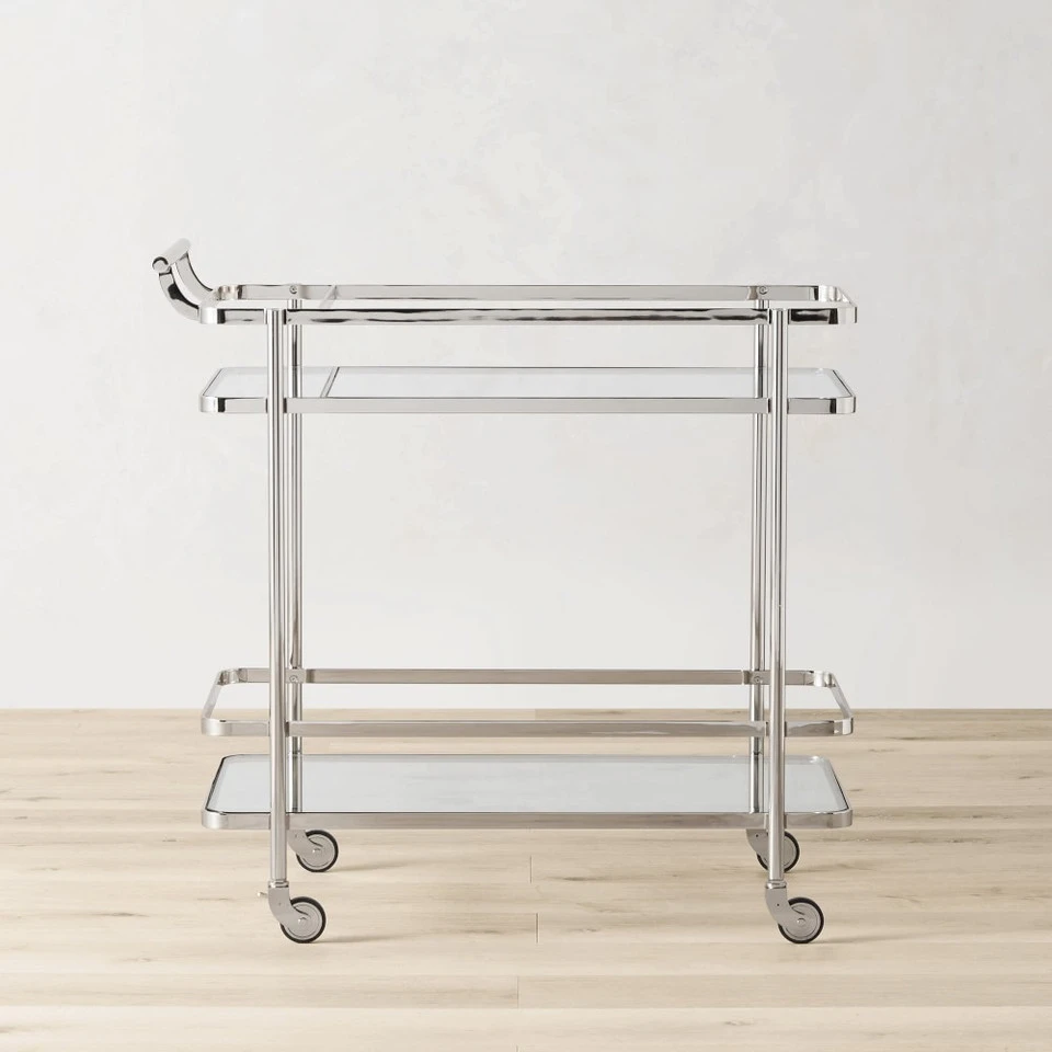 Truman Bar Cart - Antique Brass 4 Truman Bar Cart - Antique Brass - Image 2