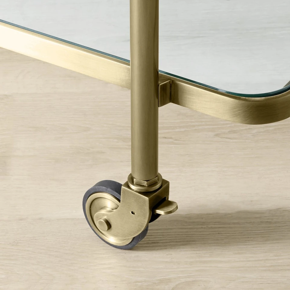 Truman Bar Cart - Antique Brass 13 Truman Bar Cart - Antique Brass - Image 11