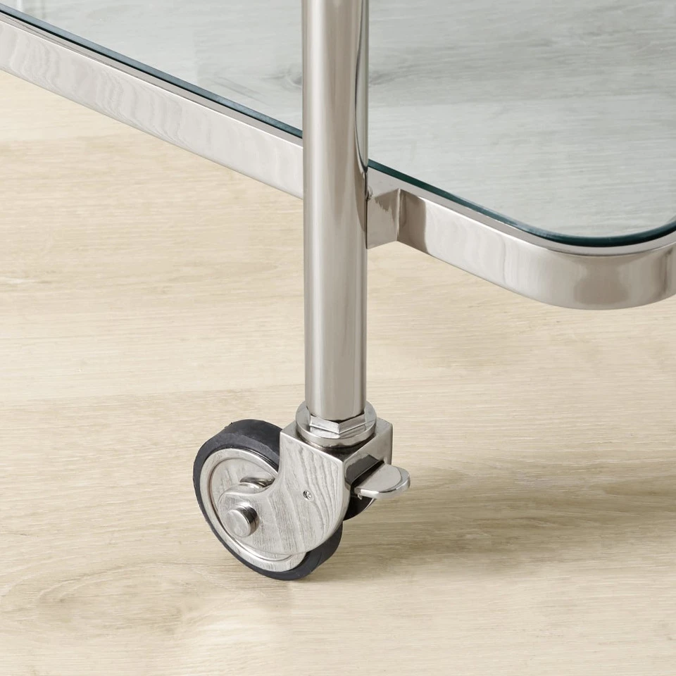 Truman Bar Cart - Antique Brass 8 Truman Bar Cart - Antique Brass - Image 6