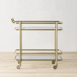 Truman Bar Cart - Antique Brass 20 Truman Bar Cart - Antique Brass -TABLETOP BAR STORE truman bar cart 202237 0019 truman rectangular bar cart z
