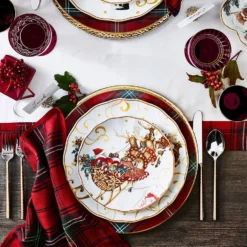 'Twas the Night Dinner Plates