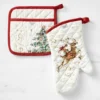 Twas the Night Before Christmas Oven Mitt & Potholder Set -TABLETOP BAR STORE twas the night oven mitt pot holder set 202210 0027 img94z
