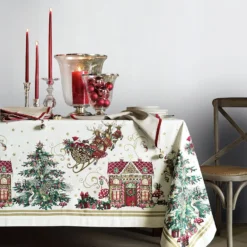 'Twas the Night Tablecloth -TABLETOP BAR STORE twas the night tablecloth 202214 0110 twas the night tablecloth z