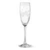 Vintage Etched Toasting Flutes