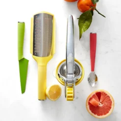Williams Sonoma Citrus Press -TABLETOP BAR STORE williams sonoma citrus press 202240 0016 williams sonoma dual citrus zester z