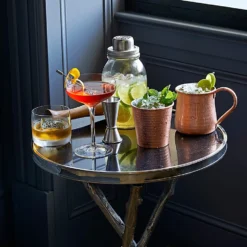 Williams Sonoma Double Old Fashioned Glass -TABLETOP BAR STORE williams sonoma double old fashioned glasses 202240 0146 copper moscow mule mug z
