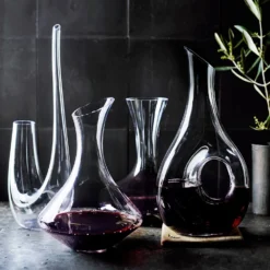 Williams Sonoma Estate Decanter -TABLETOP BAR STORE williams sonoma estate decanter 202240 0028 classic wine decanter z
