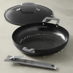 Williams Sonoma High Heat Non-Stick Outdoor Wok 11 Williams Sonoma High Heat Non-Stick Outdoor Wok -TABLETOP BAR STORE williams sonoma high heat nonstick grill wok 202232 0019 williams sonoma high heat nonstick outdoor wok z