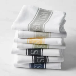 Williams Sonoma Classic Logo Tea Towels, Set of 4