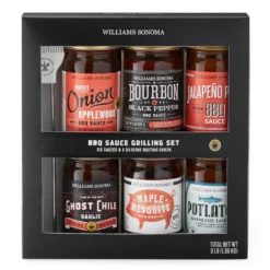 Williams Sonoma Mini BBQ Sauces, Set of 6