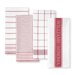 Williams Sonoma Multi-Pack Towels, Claret