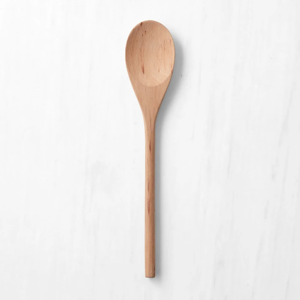 Williams Sonoma Open Kitchen Beechwood Long Spoon 4 Williams Sonoma Open Kitchen Beechwood Long Spoon - Image 2