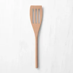 Williams Sonoma Open Kitchen Beechwood Slotted Spatula