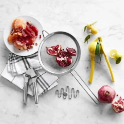 Williams Sonoma Open Kitchen Garlic Press -TABLETOP BAR STORE williams sonoma open kitchen garlic press 202230 0003 open kitchen by williams sonoma large strainer z