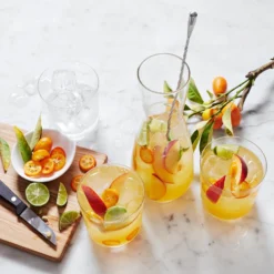 Williams Sonoma Open Kitchen Tumbler -TABLETOP BAR STORE williams sonoma open kitchen tumblers 202235 0020 williams sonoma organic white sangria mix z