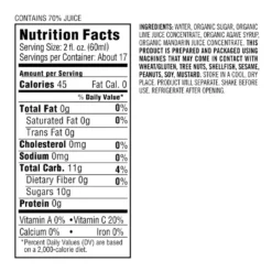 Williams Sonoma Organic Margarita Mix, Classic Lime -TABLETOP BAR STORE williams sonoma organic margarita mix classic lime 202046 0004 williams sonoma organic margarita mix classic lime z