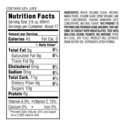 Williams Sonoma Organic Margarita Mix, Mango -TABLETOP BAR STORE williams sonoma organic margarita mix mango 202046 0004 williams sonoma organic margarita mix mango z