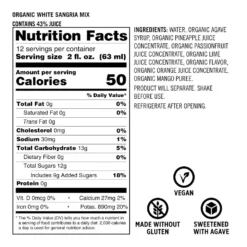 Williams Sonoma Organic White Sangria Mix -TABLETOP BAR STORE williams sonoma organic white sangria mix 202221 0012 williams sonoma organic white sangria mix z