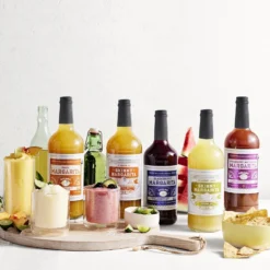 Williams Sonoma Skinny Peach Margarita Mix -TABLETOP BAR STORE williams sonoma skinny peach margarita mix 202126 0112 double wall highball glasses set of 4 z