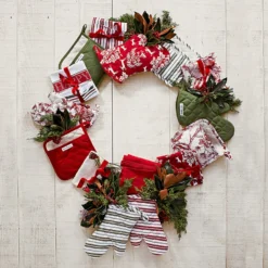 Williams Sonoma Classic Stripe Oven Mitt -TABLETOP BAR STORE williams sonoma stripe logo oven mitt 202240 0138 williams sonoma classic stripe oven mitt z