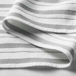 Williams Sonoma Classic Stripe Dishcloths -TABLETOP BAR STORE williams sonoma striped dishcloth 202219 0003 williams sonoma classic stripe towels set of 4 z
