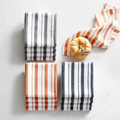 Williams Sonoma Classic Stripe Dishcloths -TABLETOP BAR STORE williams sonoma striped dishcloth 202235 0003 williams sonoma classic stripe dishcloths z