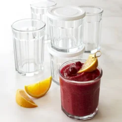 Working Glass with Lid -TABLETOP BAR STORE working glasses with lids 202240 0030 working glasses with lids set of 4 21 oz z