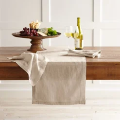 Linen Double Hemstitch Linens Collection -TABLETOP BAR STORE ws 7515661 z