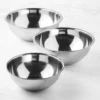 Williams Sonoma Open Kitchen Stainless Steel Mixing Bowls, Set of 3 -TABLETOP BAR STORE ws open kitchen stainless steel mixing bowls set of 3 202225 0030 img29z