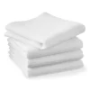 Williams Sonoma Super Absorbent Waffle Weave Tea Towels, Set of 4, White -TABLETOP BAR STORE ws super absorbent waffle weave towels white hero new z